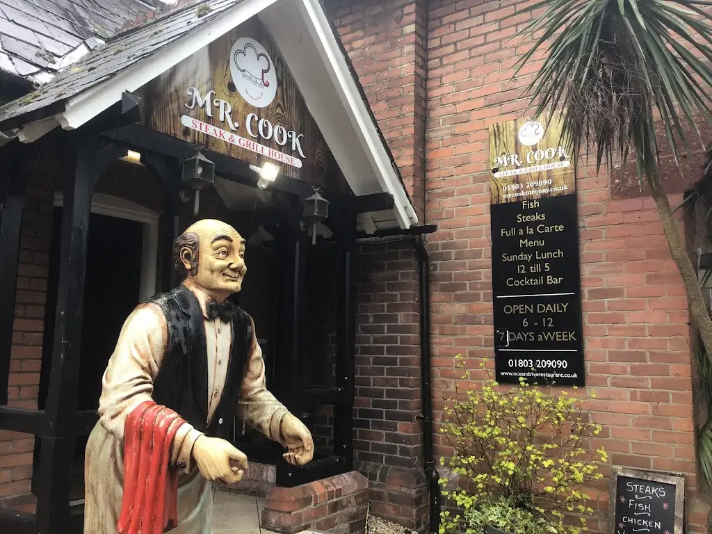 The Mr Cook’s Steak House restaurant in Cockington