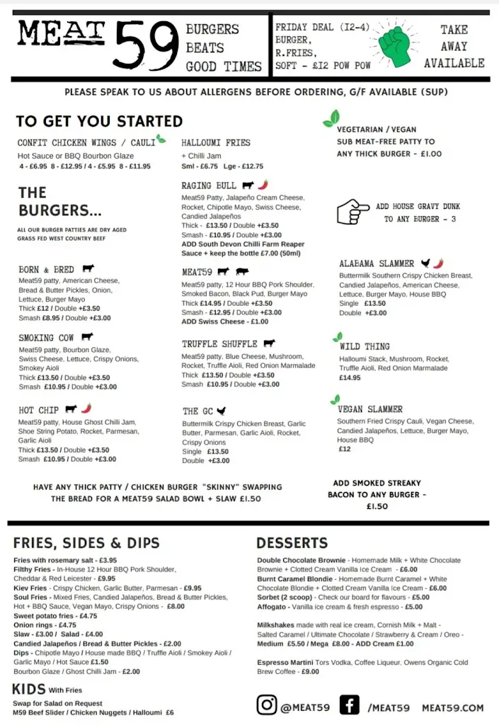 Menu_MEAT59 Torquay_Cockington_image_1