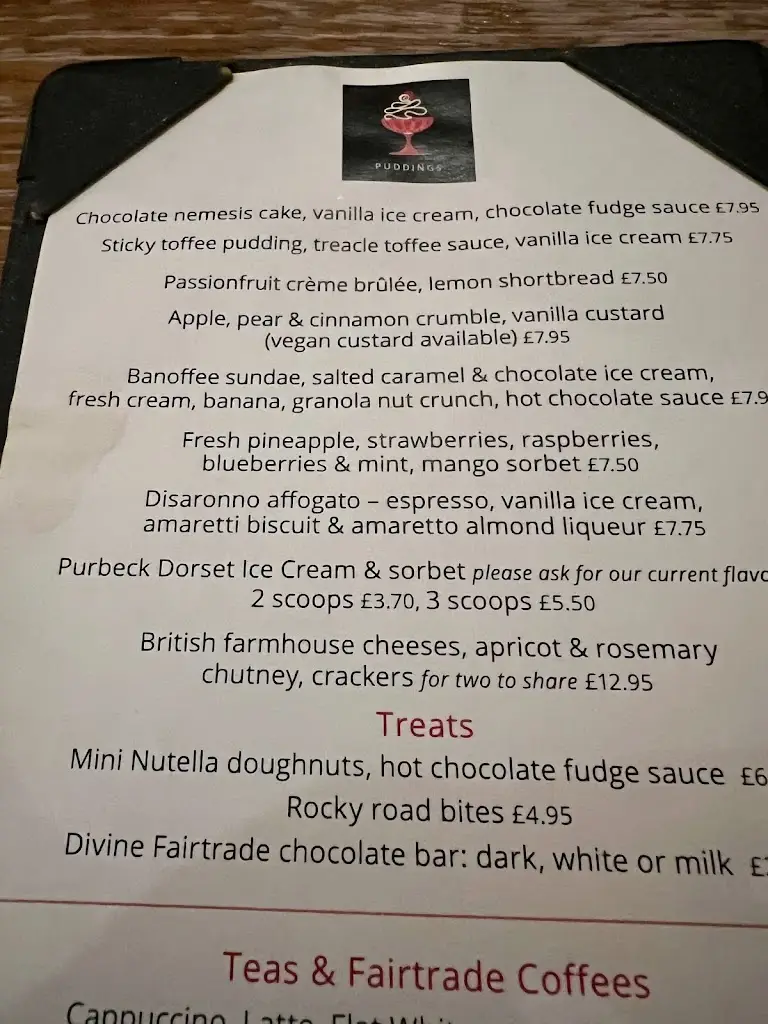 Menu_The Old Plough_Cobham_immagine_2