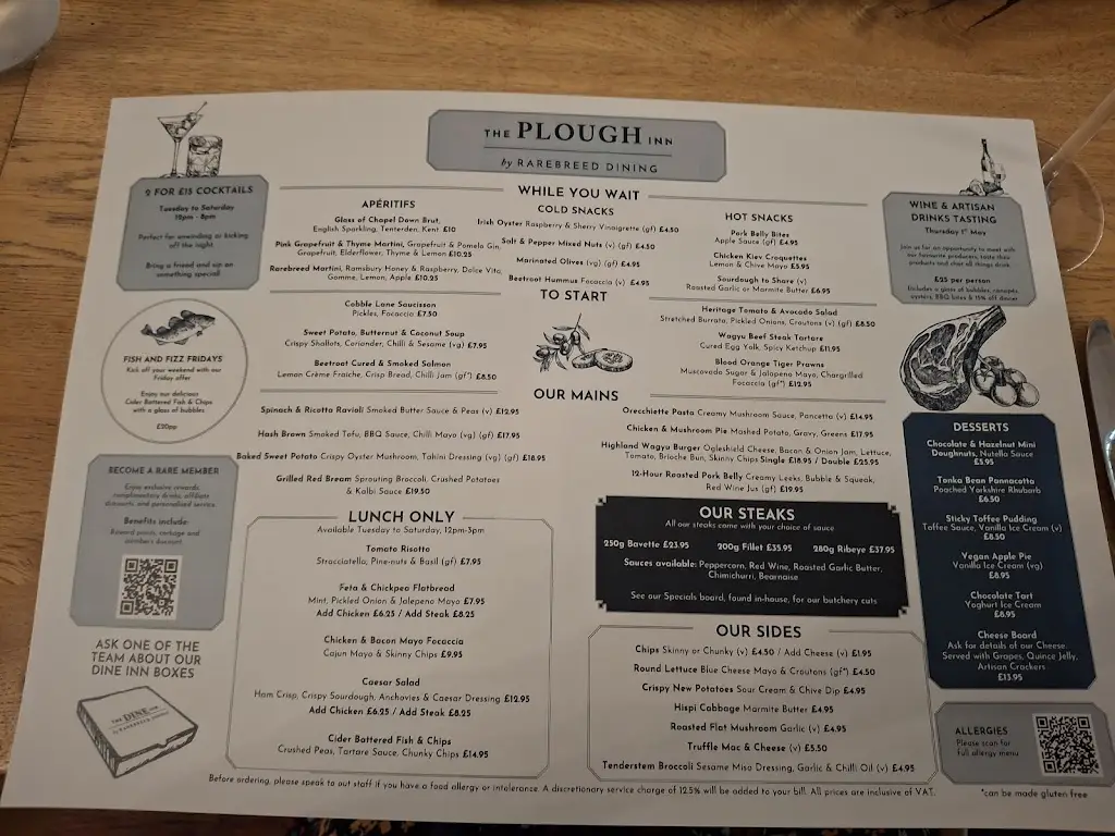 Menu_The Plough Inn_Cobham_image_1