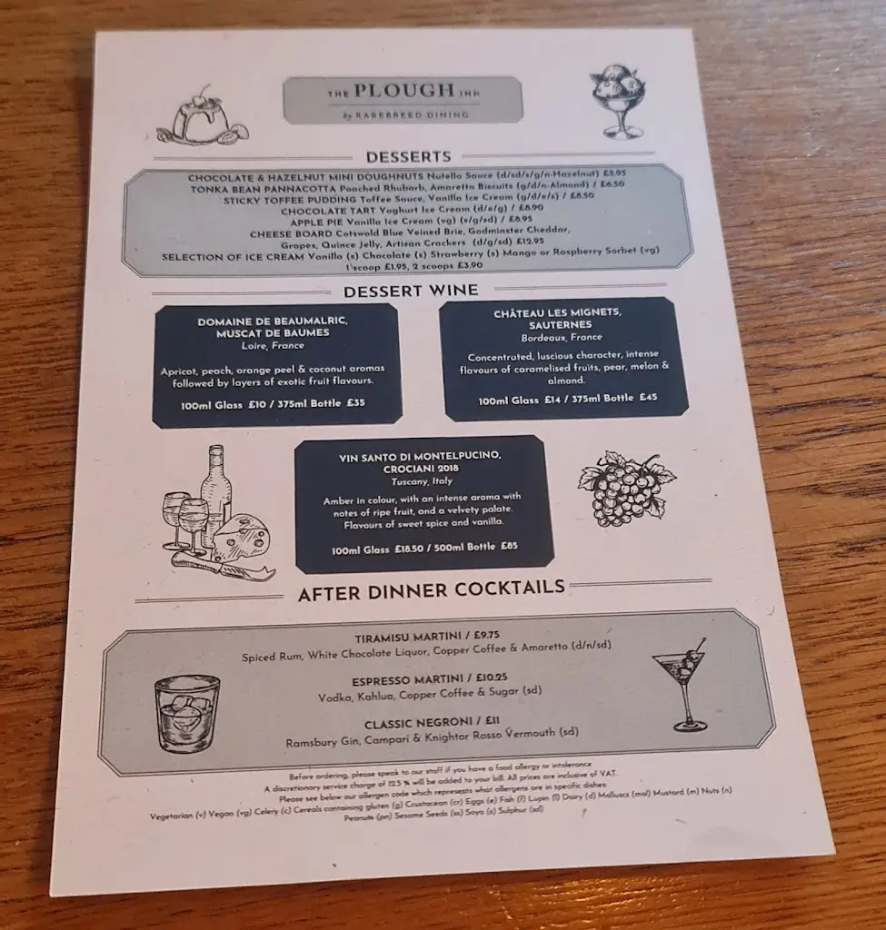 Menu_The Plough Inn_Cobham_image_2