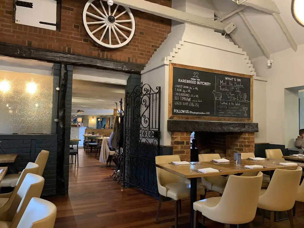 The Plough Inn restaurant in Cobham