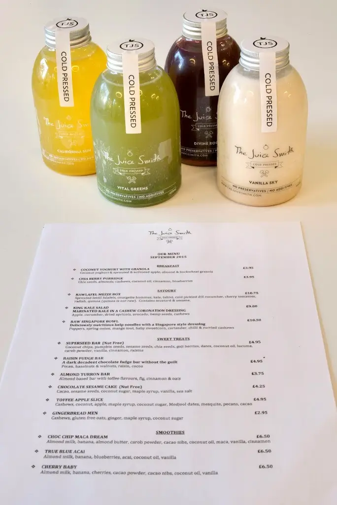 Menu_The Juice Smith_Cobham_image_4