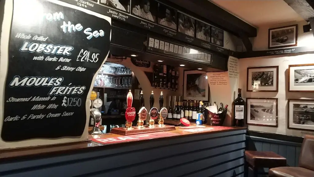 Menu_The Running Mare._Cobham_image_1