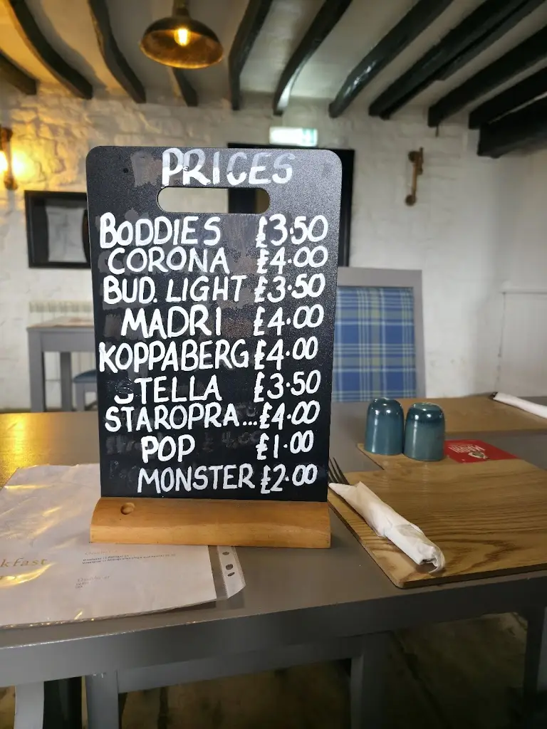 Menu_The Old Fox Truckstop Ltd_Colsterworth_image_1