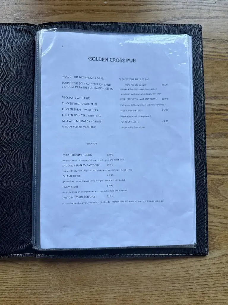 Menu_Golden Cross_Colnbrook_image_2