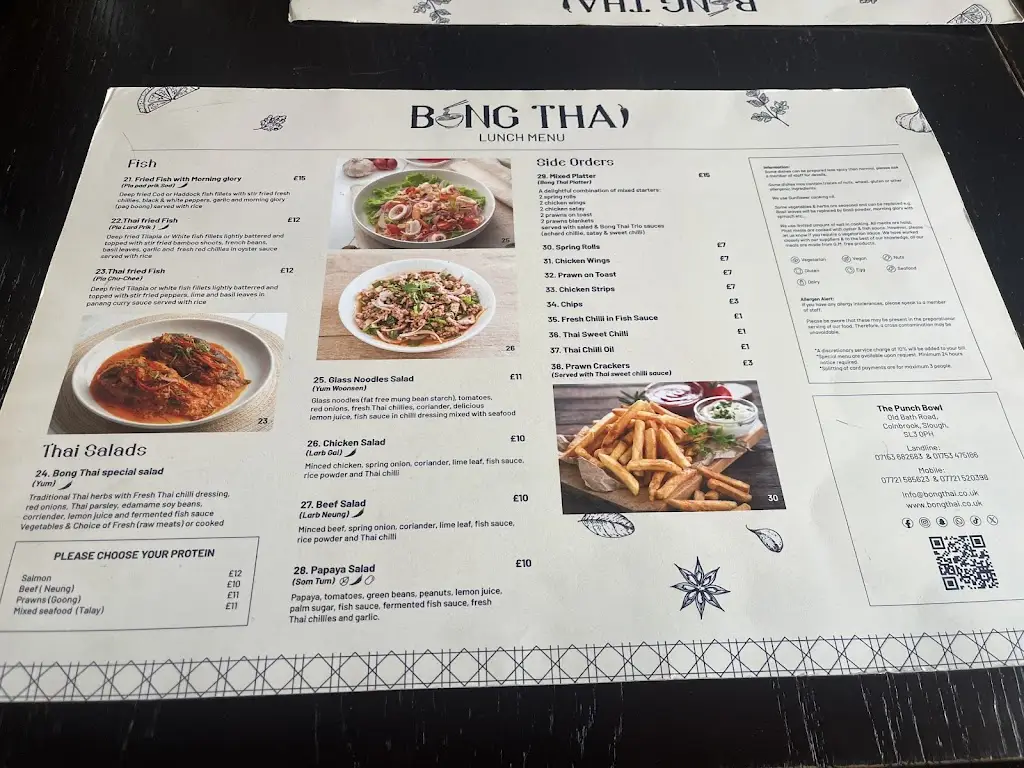 Menu_Bong Thai _Colnbrook_image_4