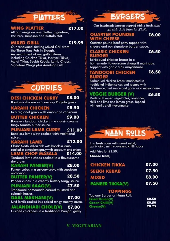 Menu_Old George_Colnbrook_image_2