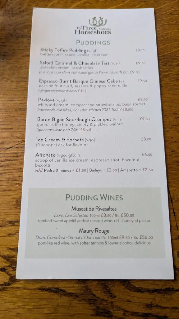 Menu_The Three Horseshoes_Comberton_image_2