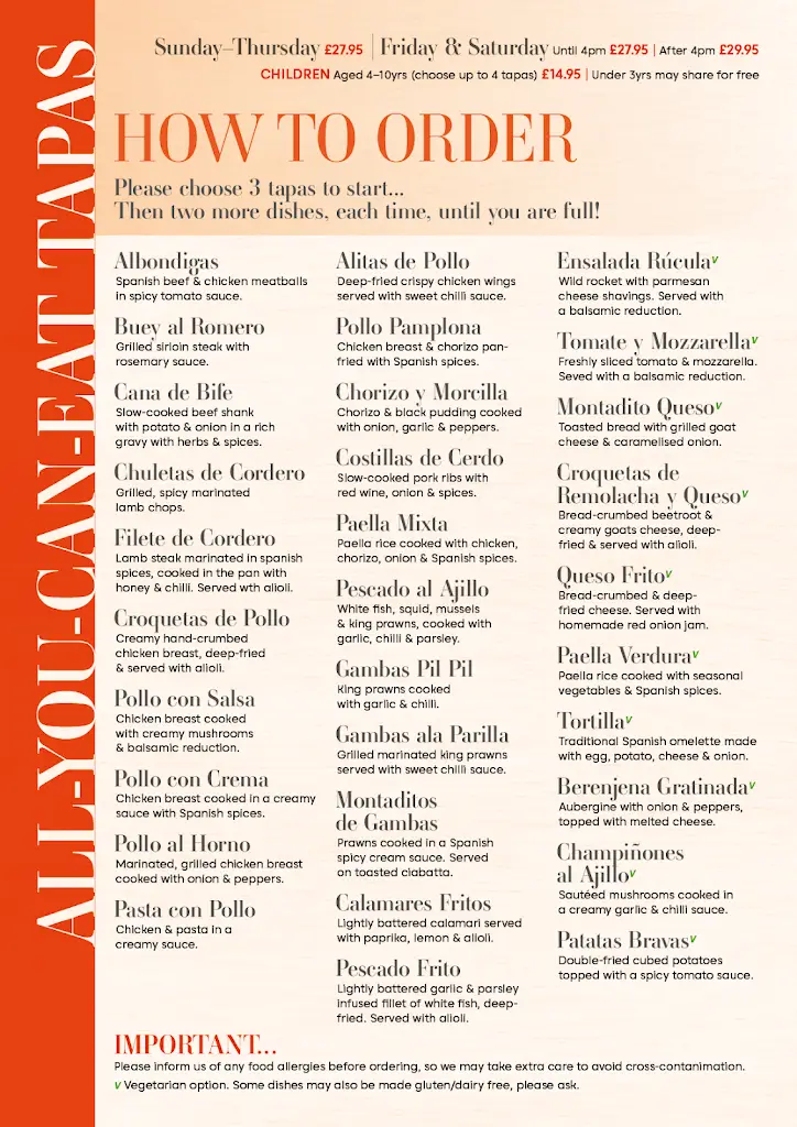 Menu_La Fiesta_Armthorpe_image_4