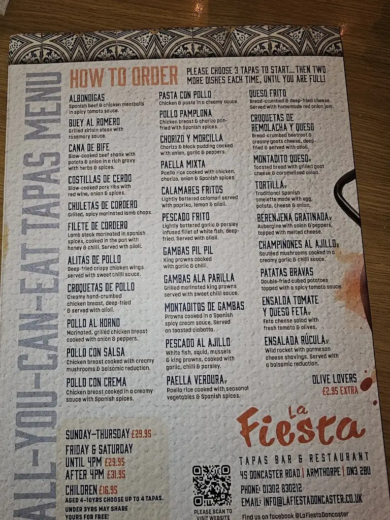 Natalie Moorhouse_La Fiesta_Armthorpe_review