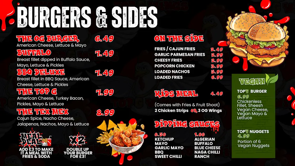 Menu_Ali Spice_Coltishall_image_1