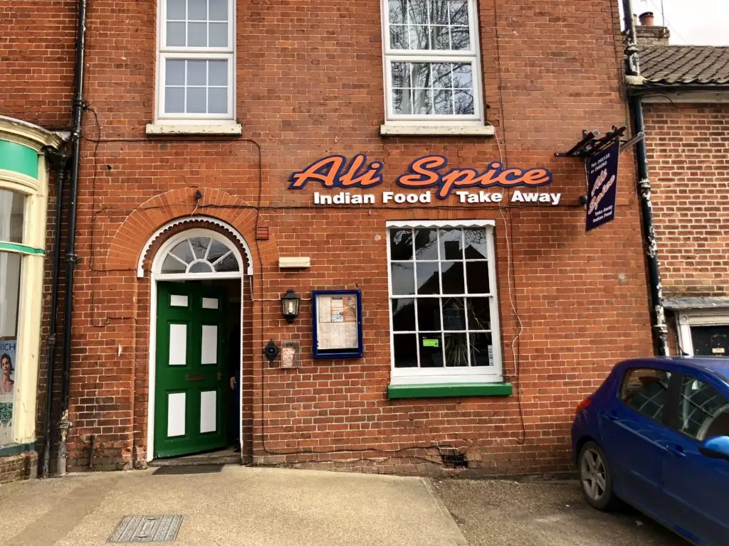 Ali Spice restaurant in Coltishall
