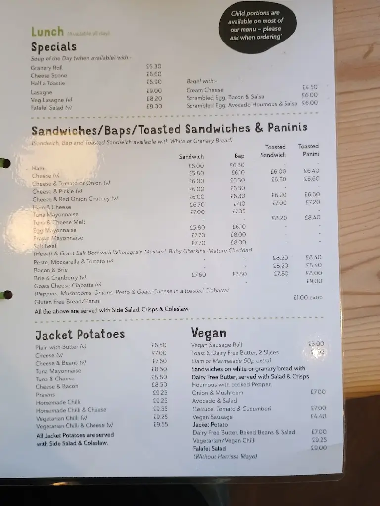 Menu_A Piece Of Cake_Coltishall_image_4