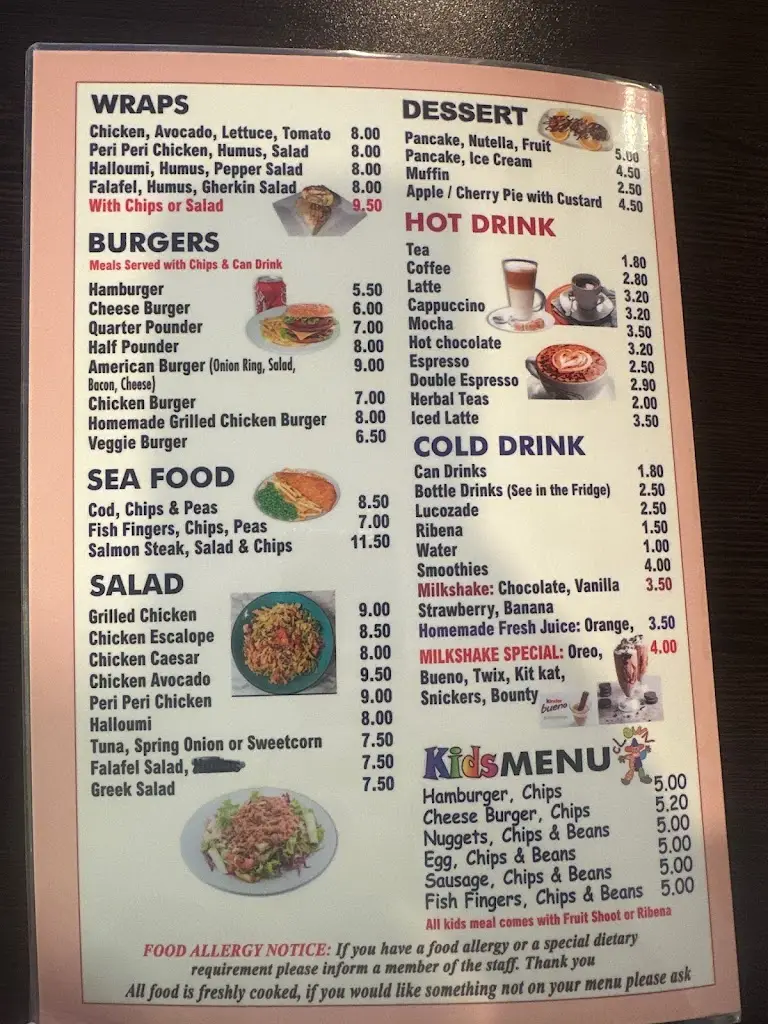 Menu_Dream Café_Collier Row_image_1