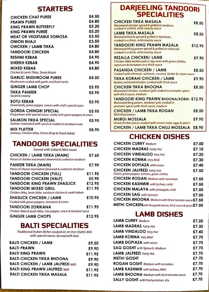 Menu_Darjeeling Tandoori_Collier Row_image_2