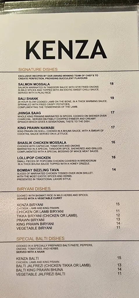 Menu_Kenza Indian_Collier Row_immagine_2