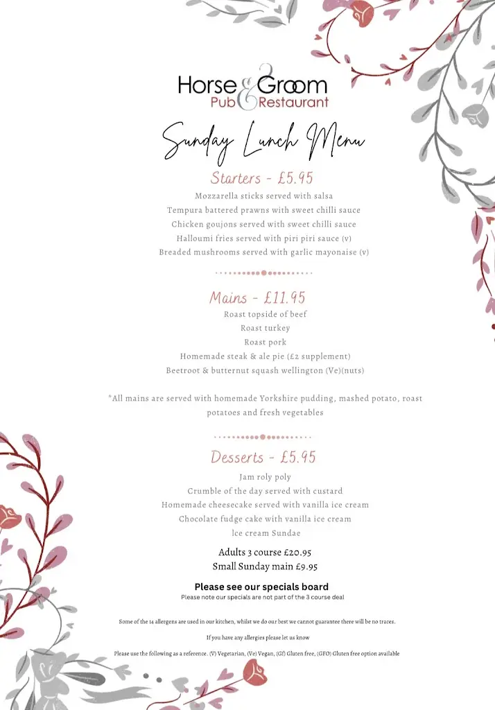 Menu_Horse & Groom_Armthorpe_image_1