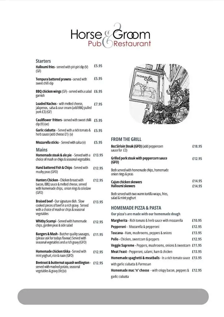 Menu_Horse & Groom_Armthorpe_image_2