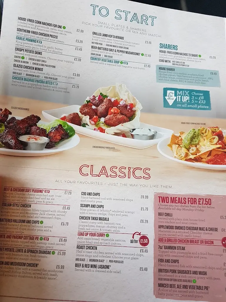 Menu_The Morris Dancers_Colne_image_3