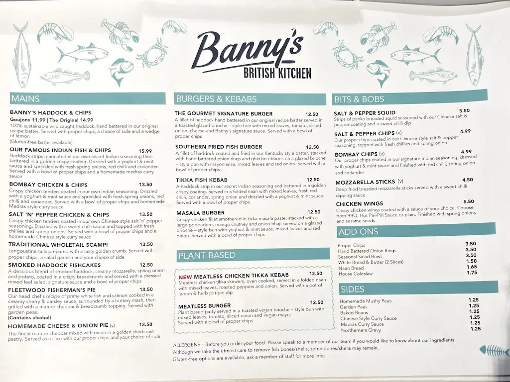 Menu_Banny’s British Kitchen_Colne_image_2