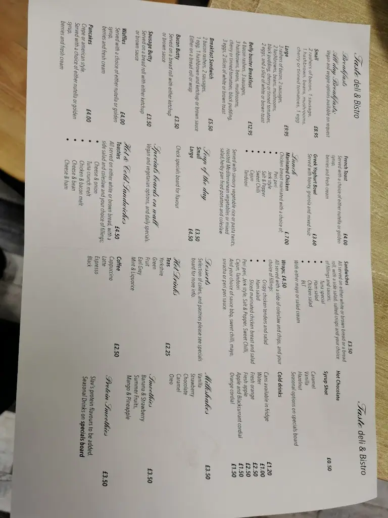 Alison Wilcock_Taste Deli & Bistro_Colne_review