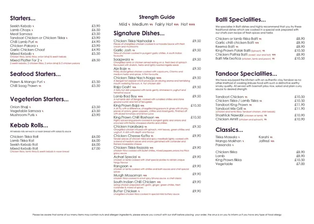 Menu_Jaipur Indian Restaurant & Takeaway Colne_Colne_image_2