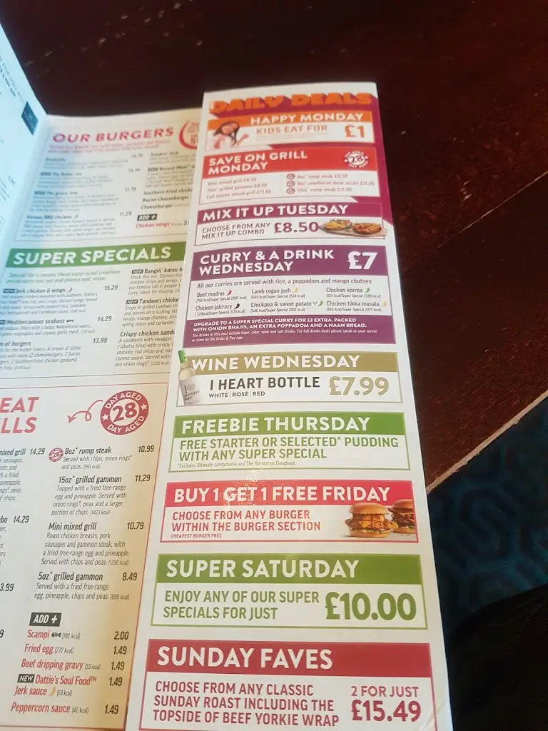 Menu_Bridge Inn_Congresbury_immagine_1