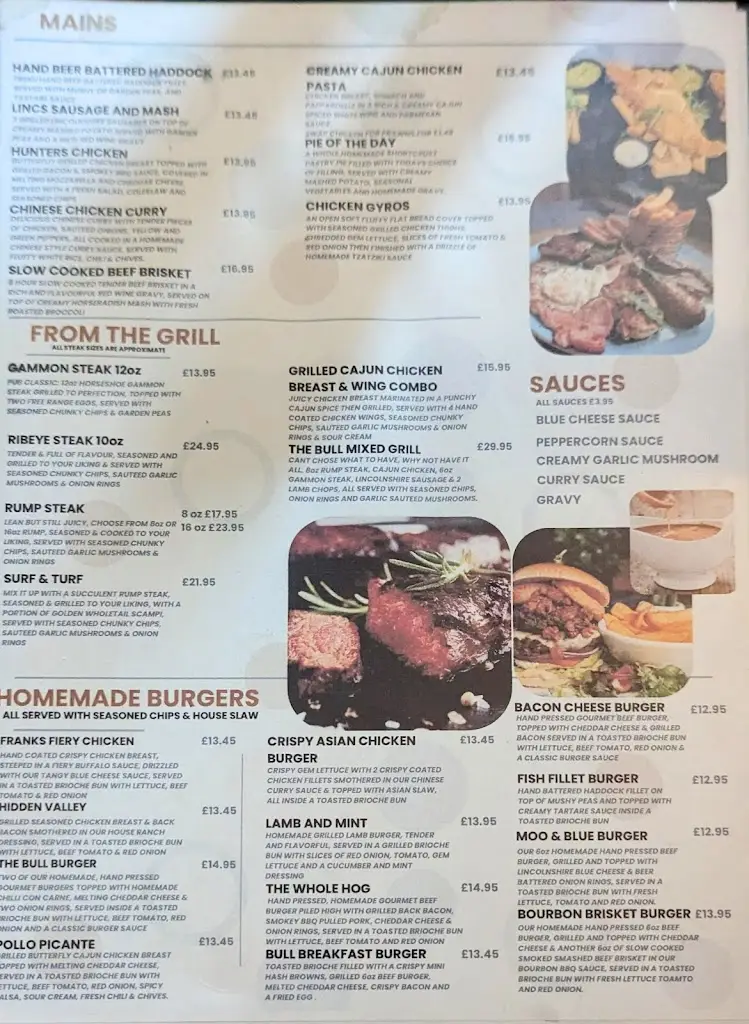 Menu_The White Bull, Coningsby_Coningsby_image_2