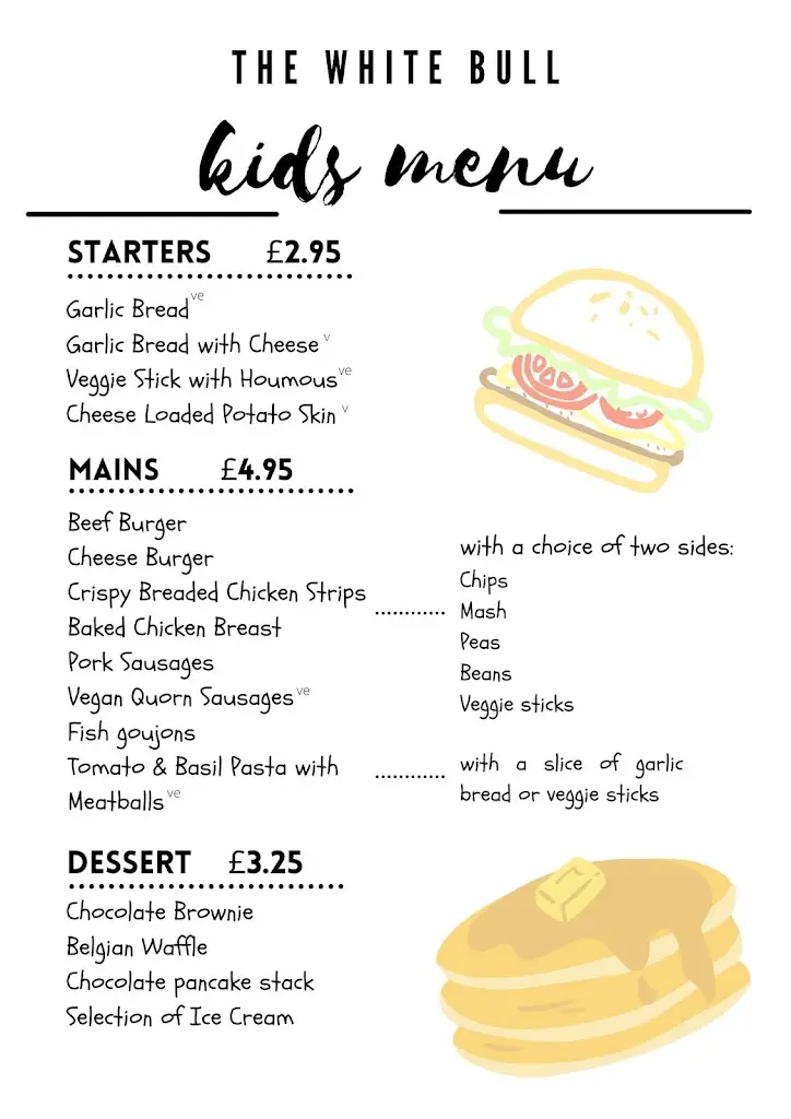 Menu_The White Bull, Coningsby_Coningsby_image_4