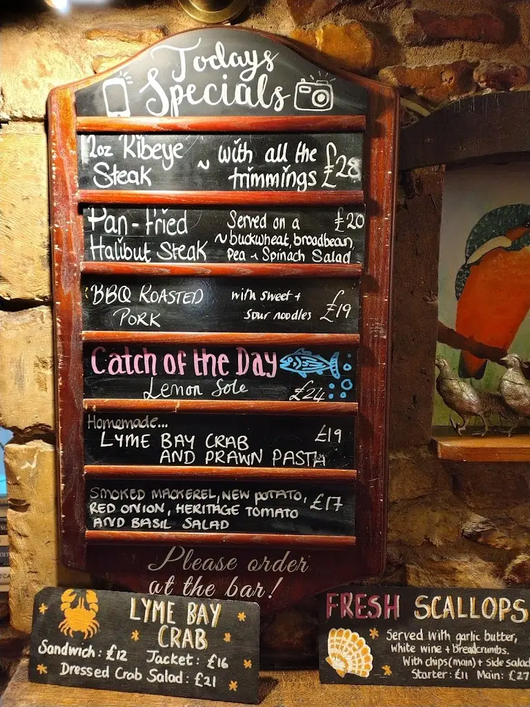 Menu_The Kingfisher Public House_Colyton_image_3