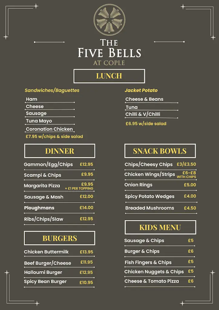 Menu_Five Bells_Cople_image_1