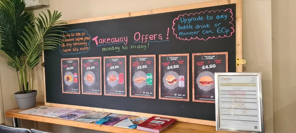 Menu_The Village Kitchen  Limited_Coppull_image_1