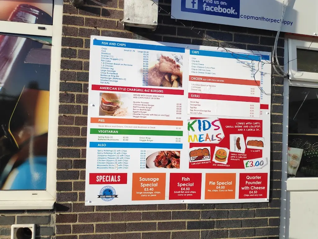 Menu_Copmanthorpe Chippy_Copmanthorpe_image_1