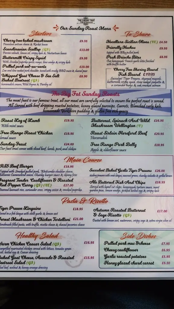 Menu_The Cherry Tree_Copthorne_image_3