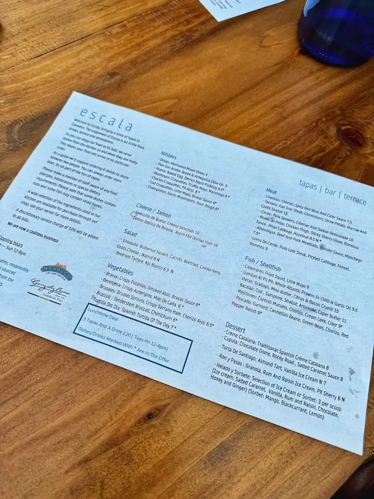 Menu_Escala Tapas Bar & Restaurant_Clevedon_image_2