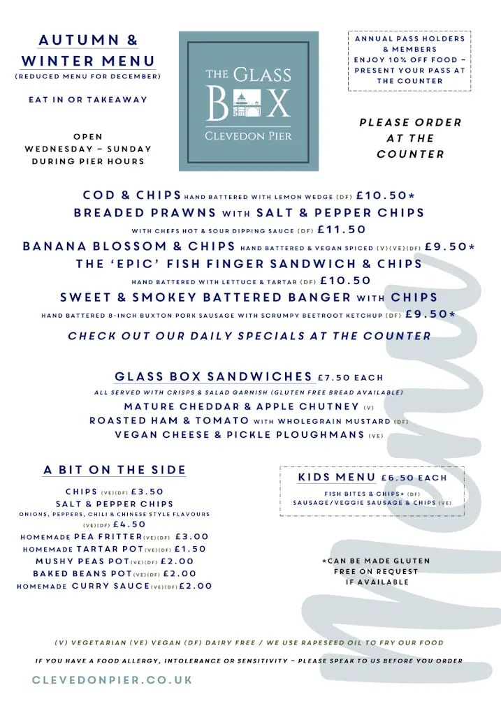 Menu_The Glass Box_Clevedon_image_1