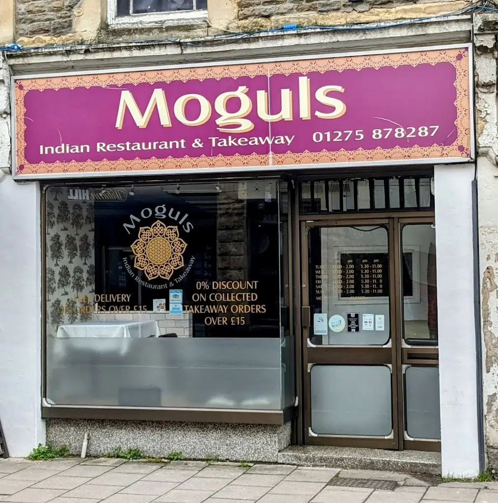 Moguls restaurant in Clevedon