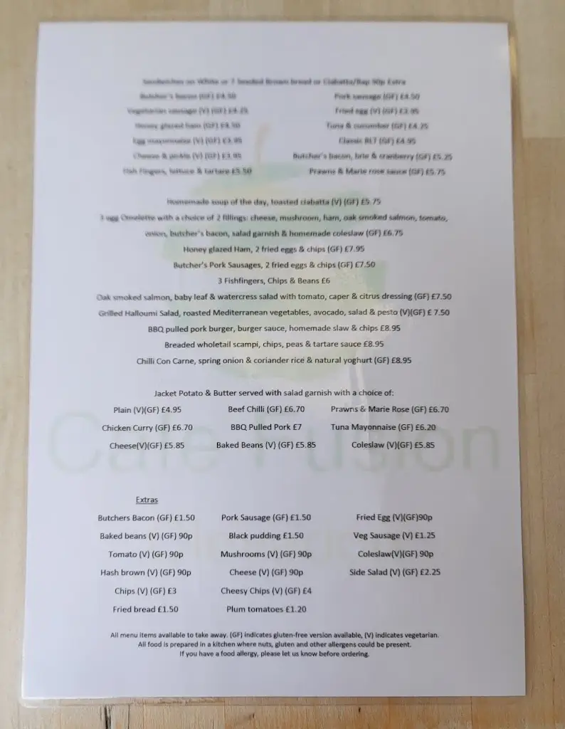 Menu_Cafe Fusion Clevedon_Clevedon_image_3