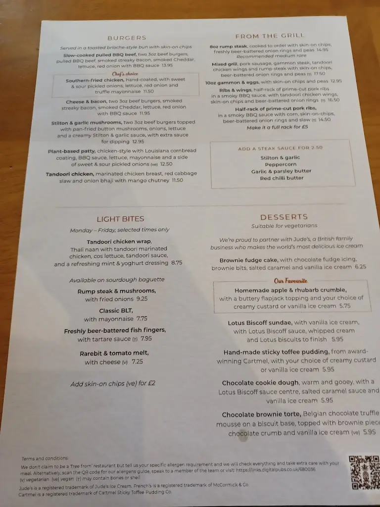 Menu_Bristol Inn_Clevedon_image_2