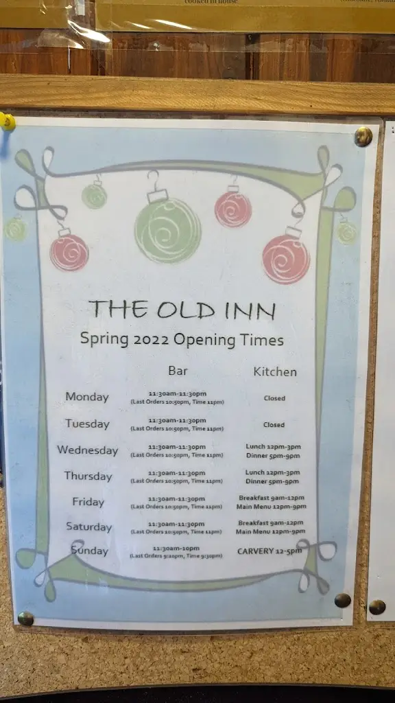 Menu_The Old Inn Pub Clevedon_Clevedon_image_3