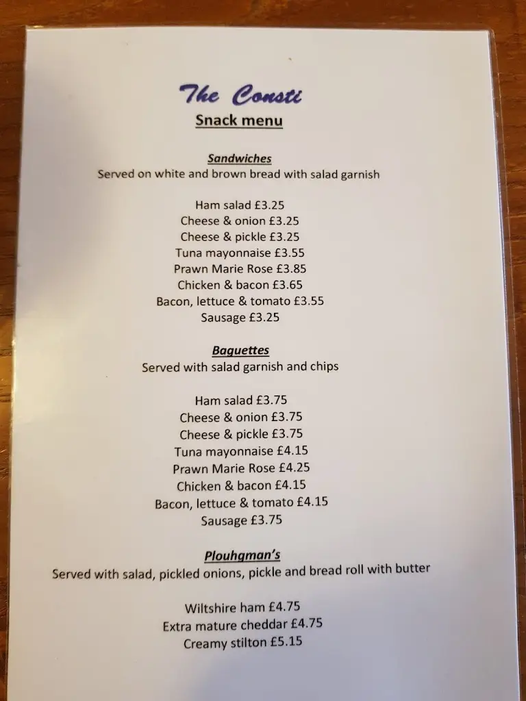 Menu_Clevedon Conservative Club _Clevedon_image_1