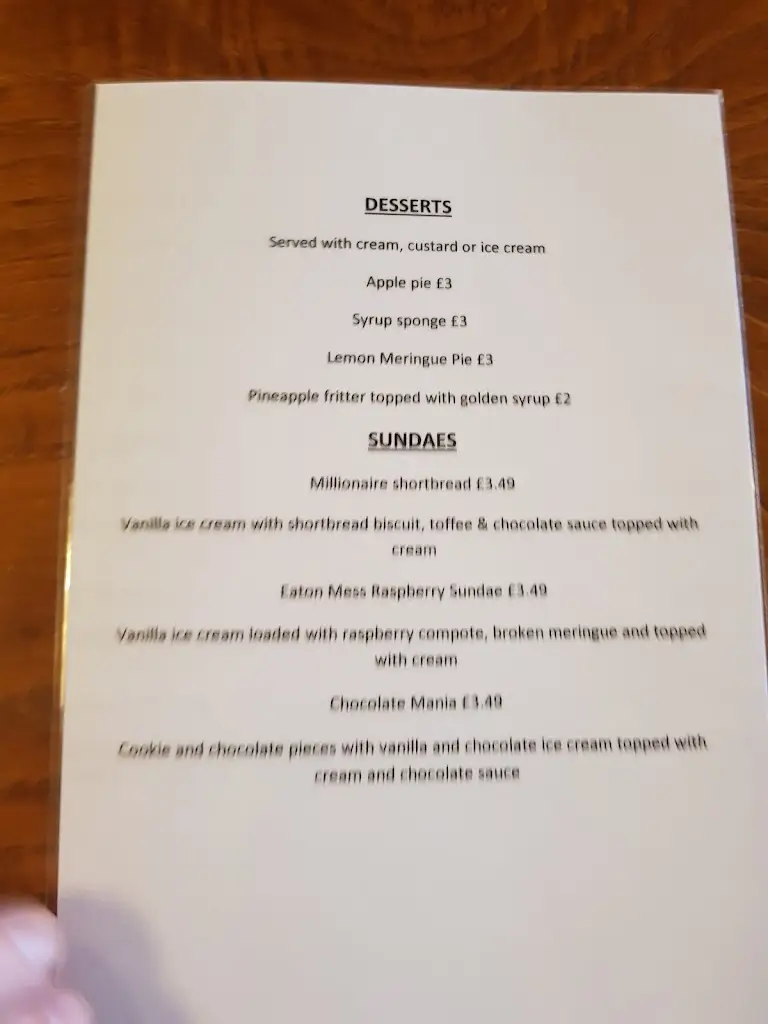 Menu_Clevedon Conservative Club _Clevedon_image_3