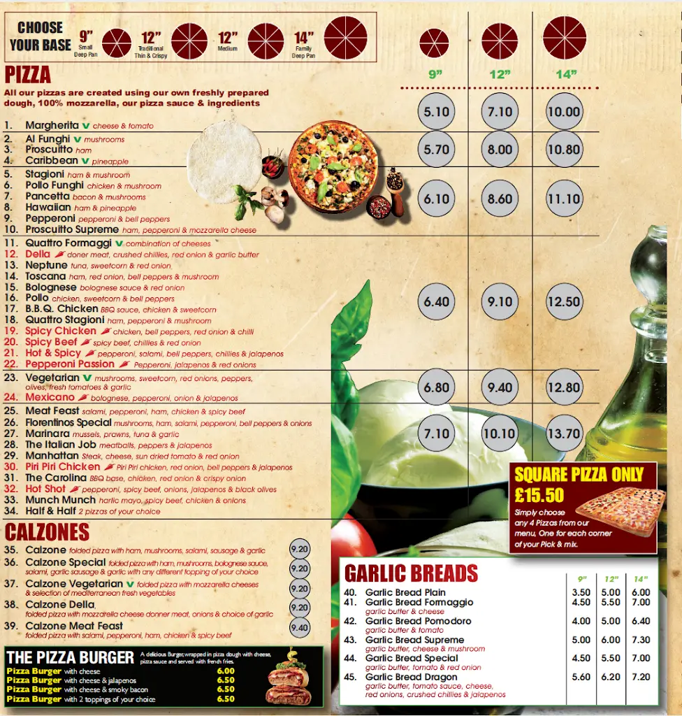 Menu_Florentinos Pizza_Armthorpe_image_2