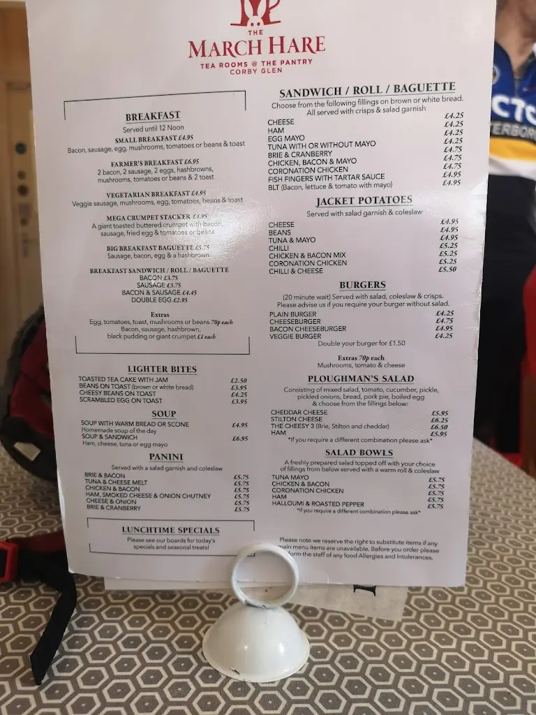 Menu_The March Hare_Corby Glen_image_3