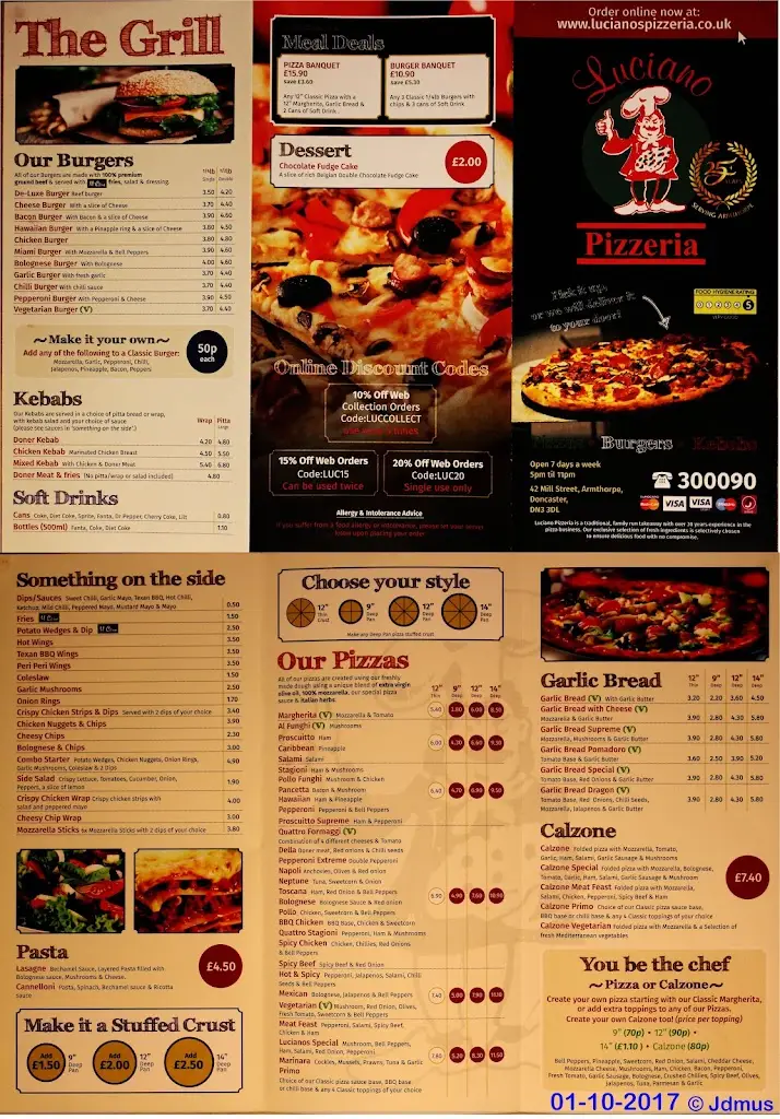 Menu_Emilio’s Pizzeria_Armthorpe_image_3