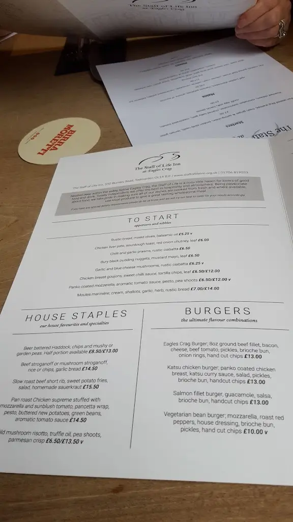 Menu_Staff Of Life Inn_Cornholme_immagine_2