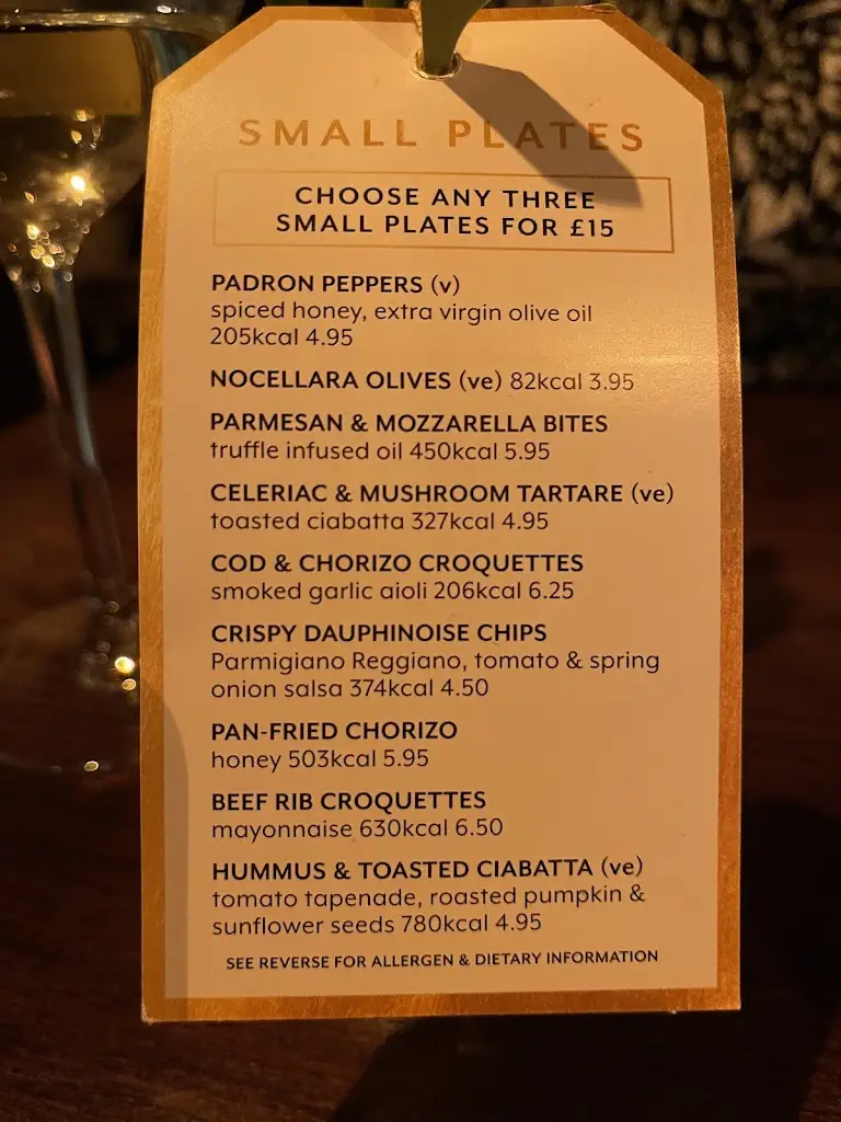 Menu_Kings Arms Cookham_Cookham_immagine_3