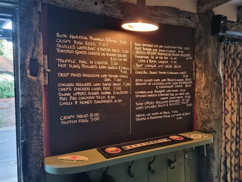 Menu_The Old Swan Uppers_Cookham_image_2