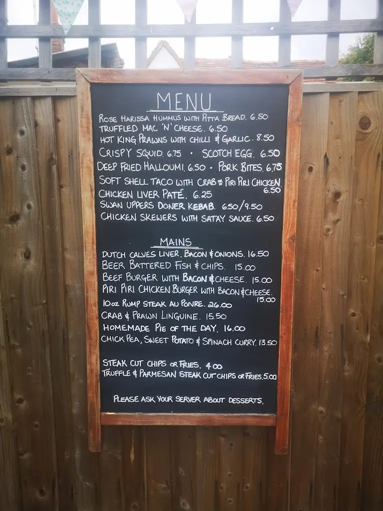 Menu_The Old Swan Uppers_Cookham_image_4